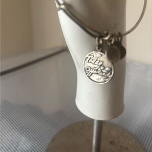Alex & Ani Silver Charm Bracelet